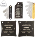 Precision 6 pc. Guitar Setup Gauge Tool Set with Instructional Booklet and Storage Case, Pack of 2 K10789