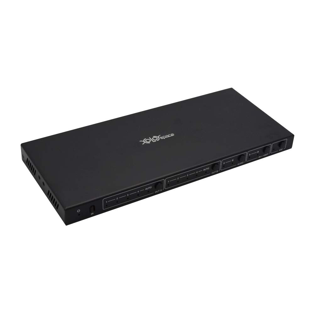 4X2 4K 60HZ HDR HDMI Matrix Switcher with Audio Extractor/ARC G590