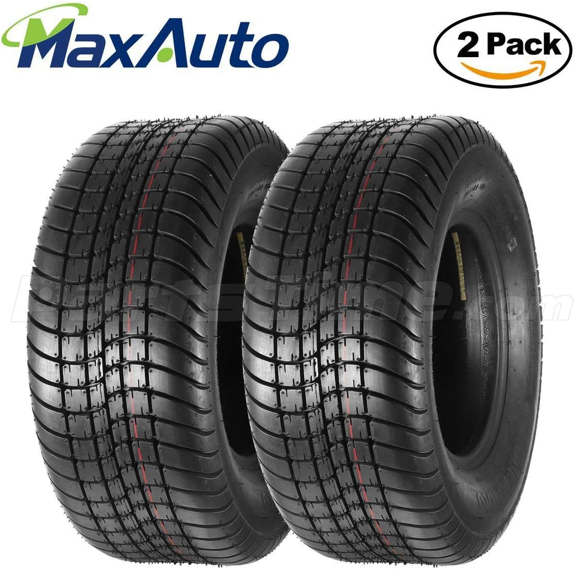 20.5x8-10 6PR Load Range C Trailer Tires, Set of 2 J428588