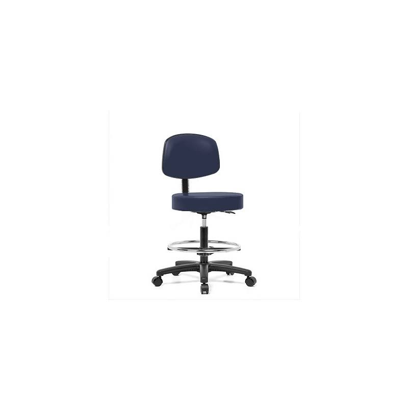 Drafting Chair Imperial Blue Vinyl T5565