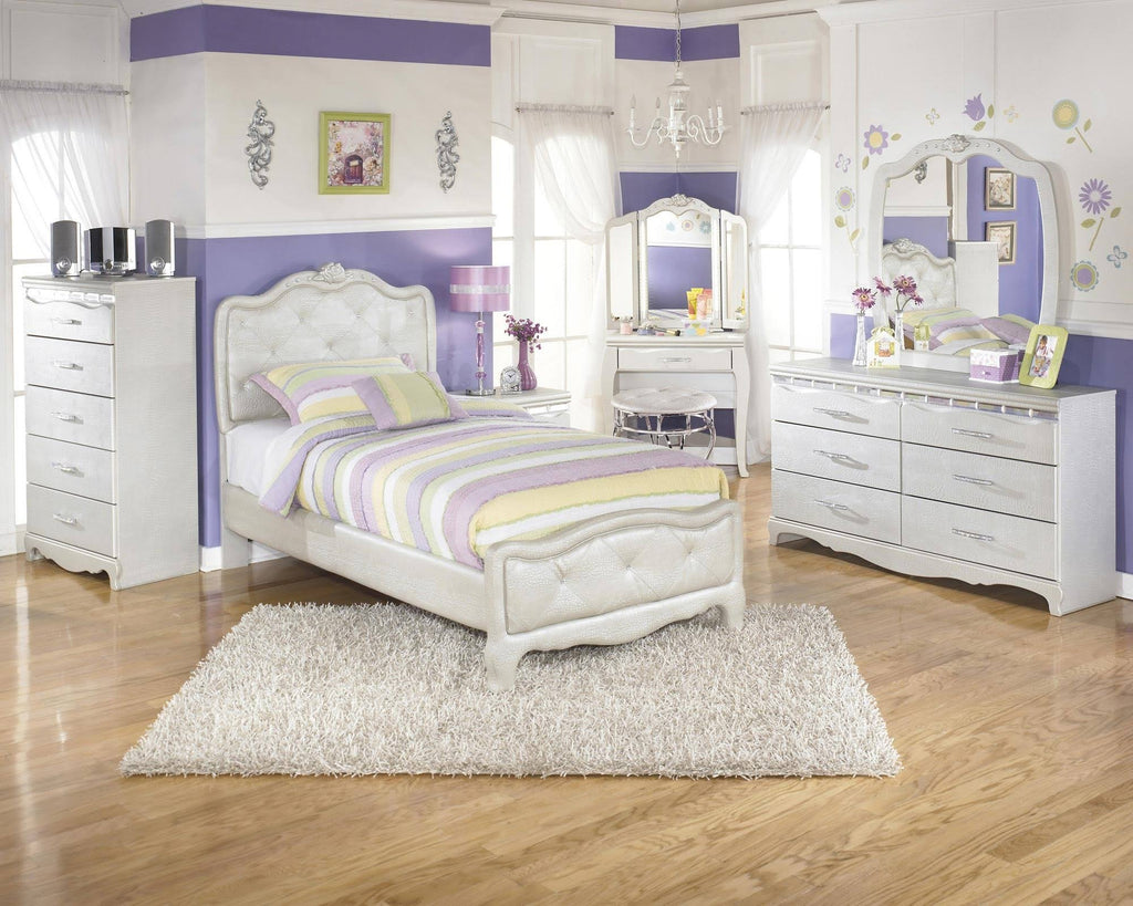 Silver Five Drawer Chest R41264