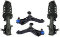 Front Struts Lower Control Arms W/BJ for Honda Civic 2012-2015 4 Door Sedan M887558