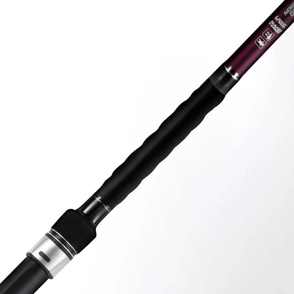 Carbon Fiber Travel Surf Spinning Fishing Rod 2pc Q77655
