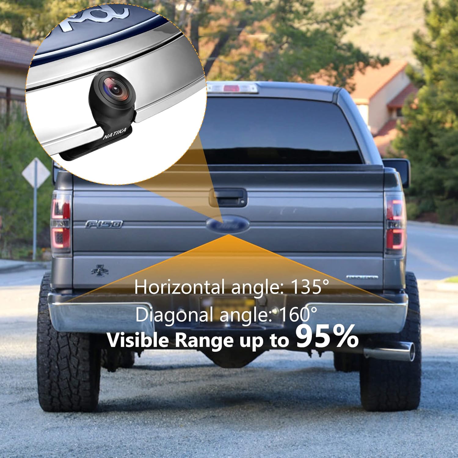 Backup Camera with Starlight Night Vision Waterproof HD Q204522