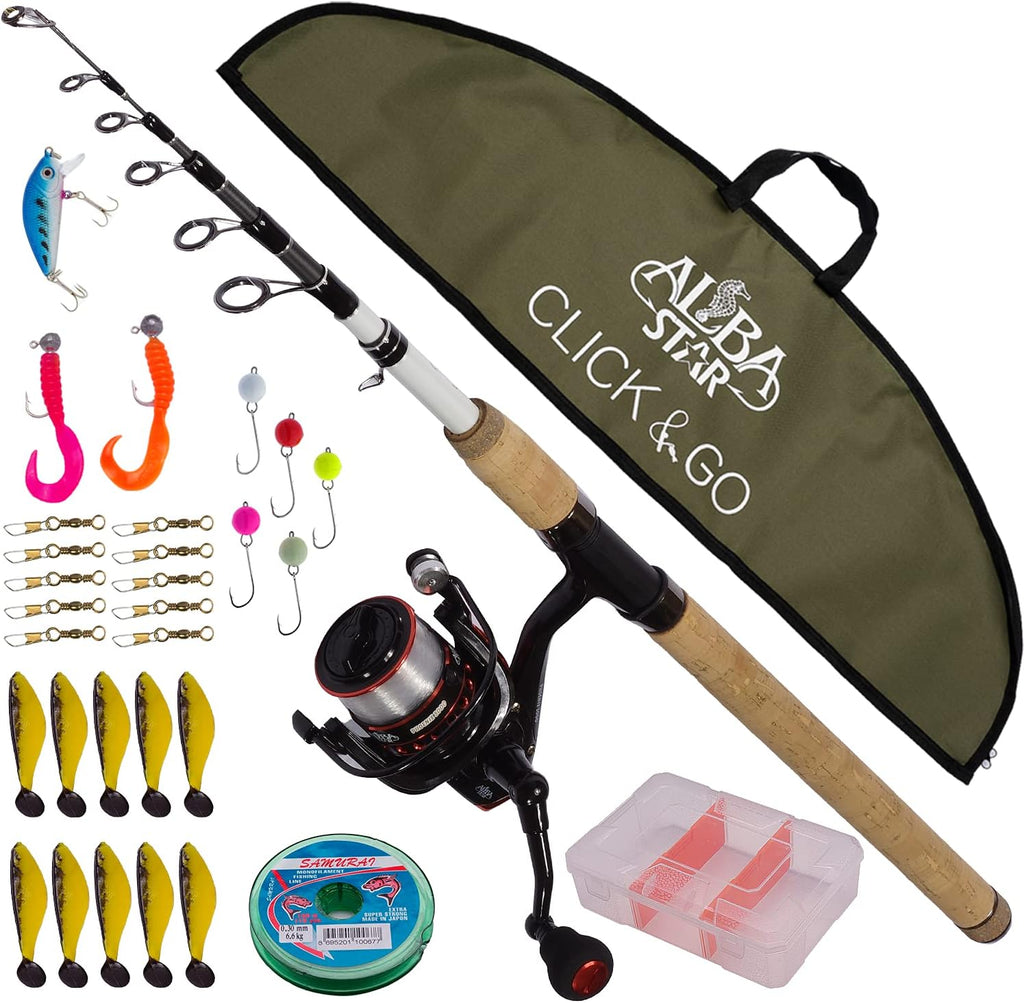 Fishing Rod and Reel Combo with Carrier Bag M165