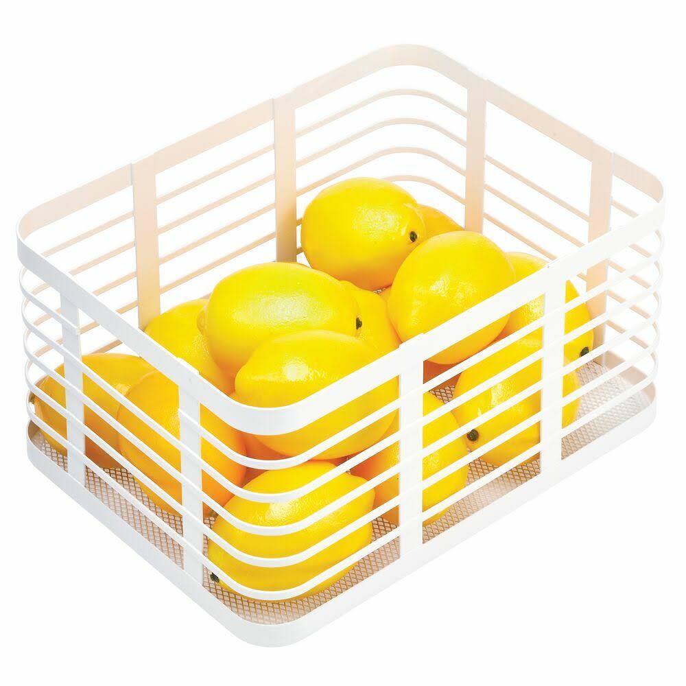 Metal Wire Food Organizer Storage Bin Basket M589875