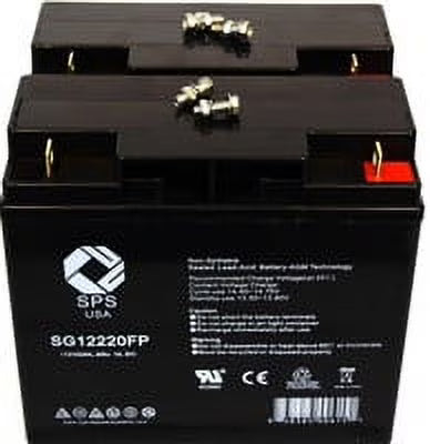 12V 22Ah Replacement Battery (2 Pack) P545324