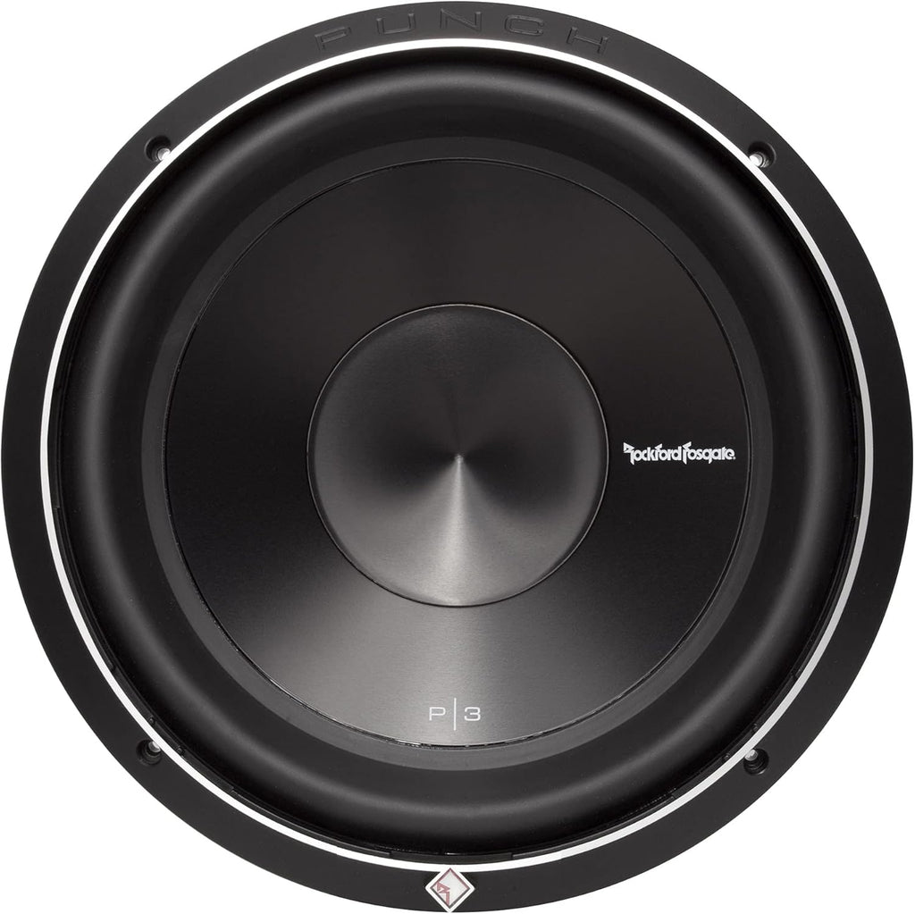 12" Dual 2-Ohm Subwoofers with Stamped Grille Insert H676