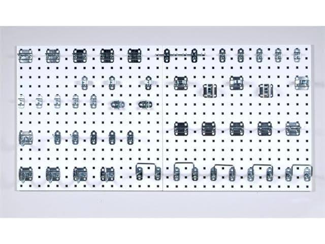 White Pegboard H401351