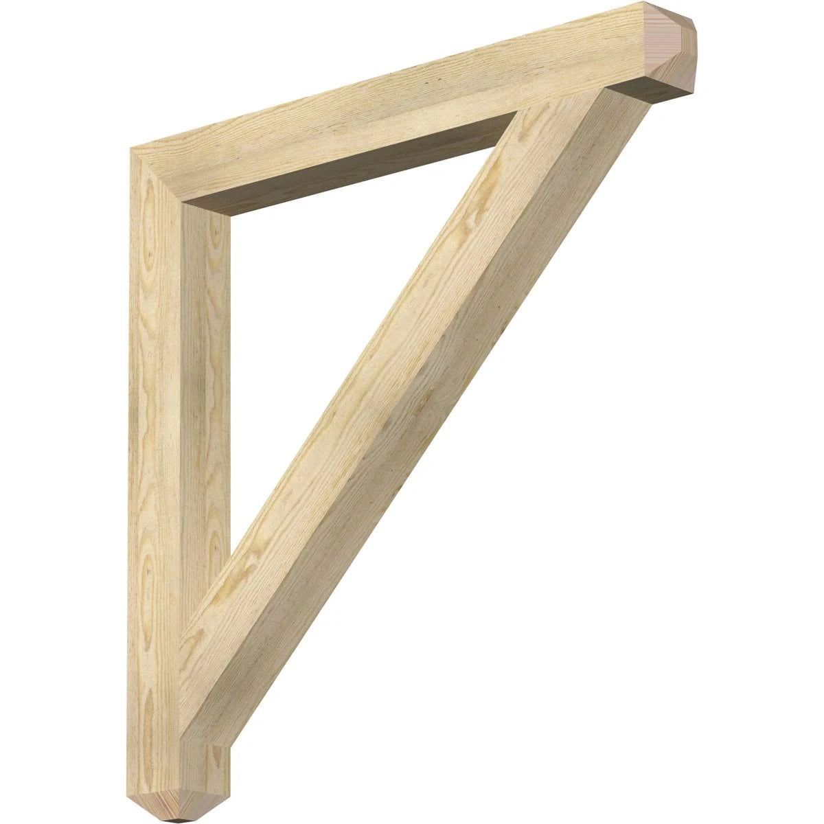 Traditional Craftsman Rough Sawn Douglas Fir Bracket O2032