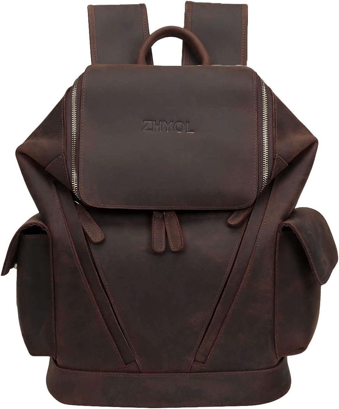 Genuine Leather Laptop Backpack I27023