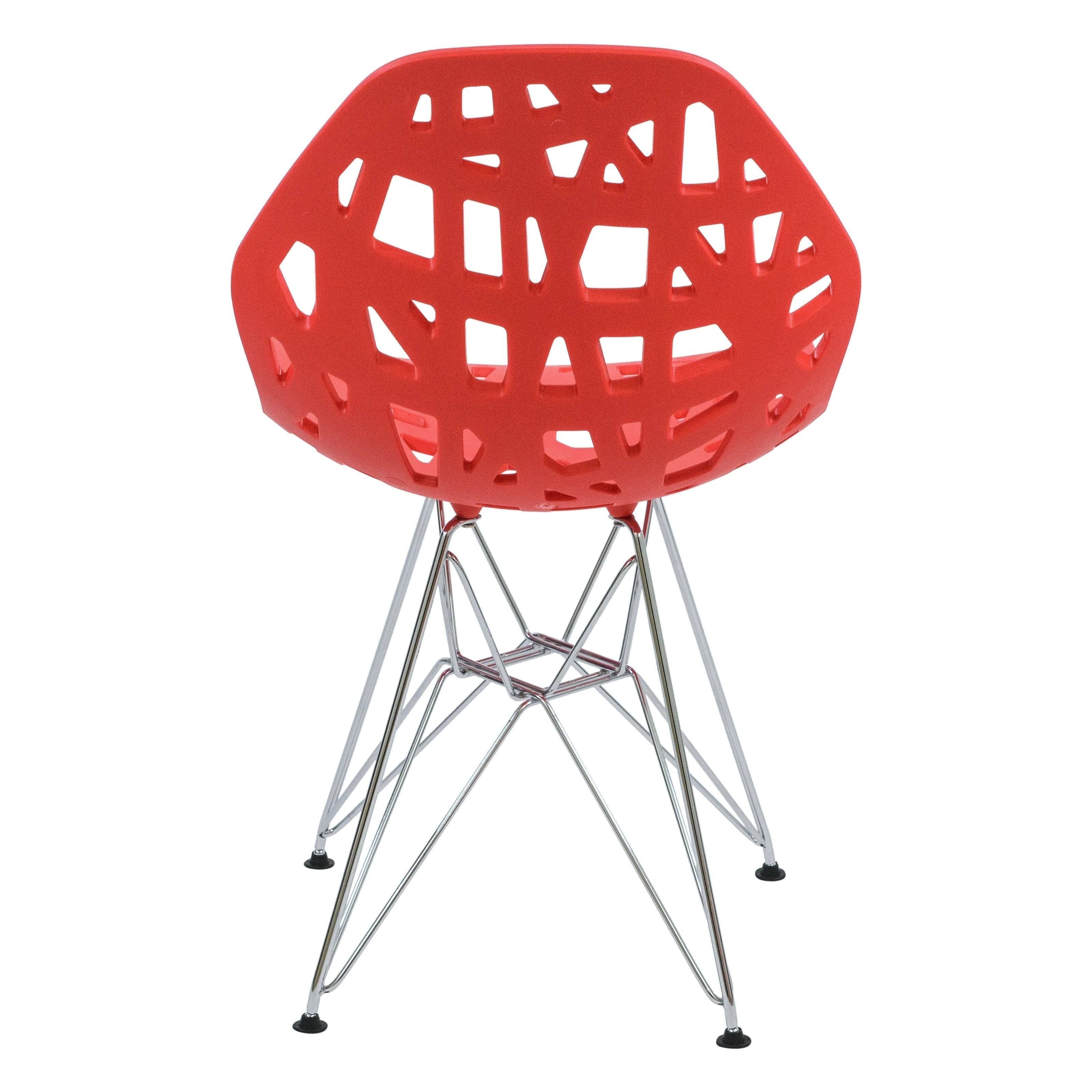 Red Dining Side Chair H152419
