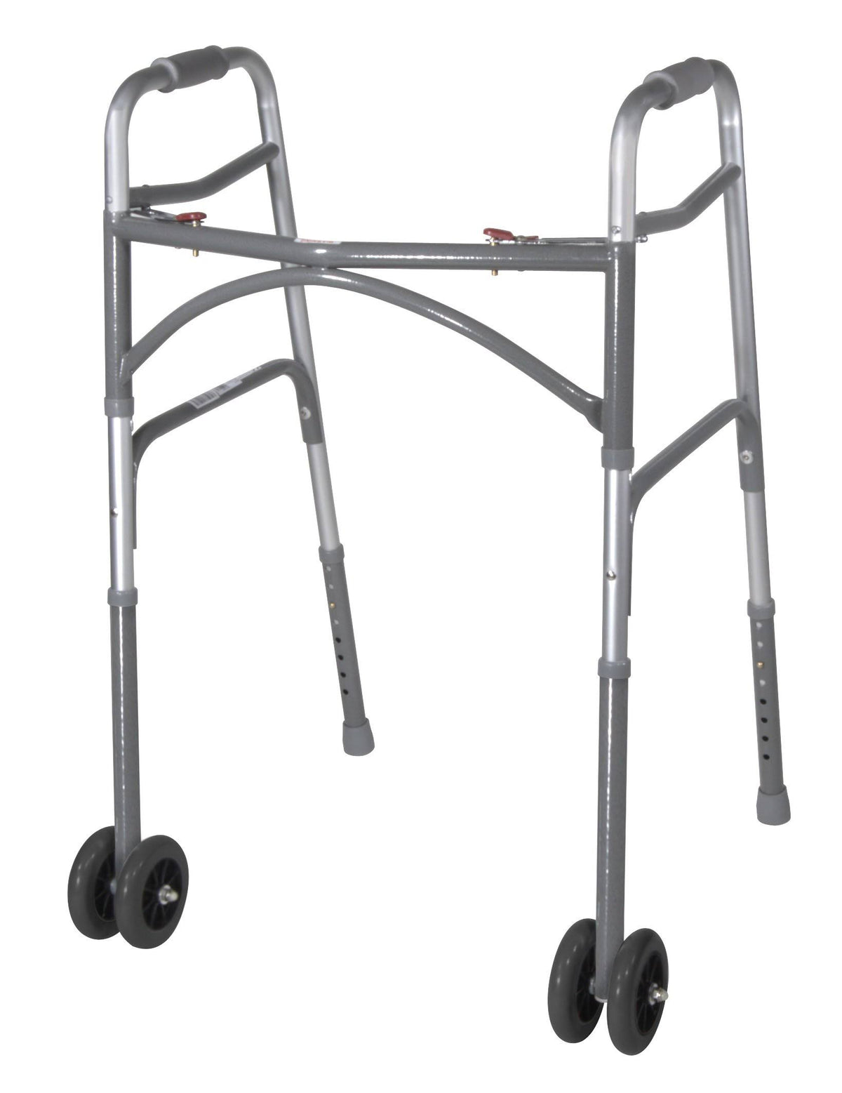 Bariatric Aluminum Adult 2-Button Folding Walker L387114