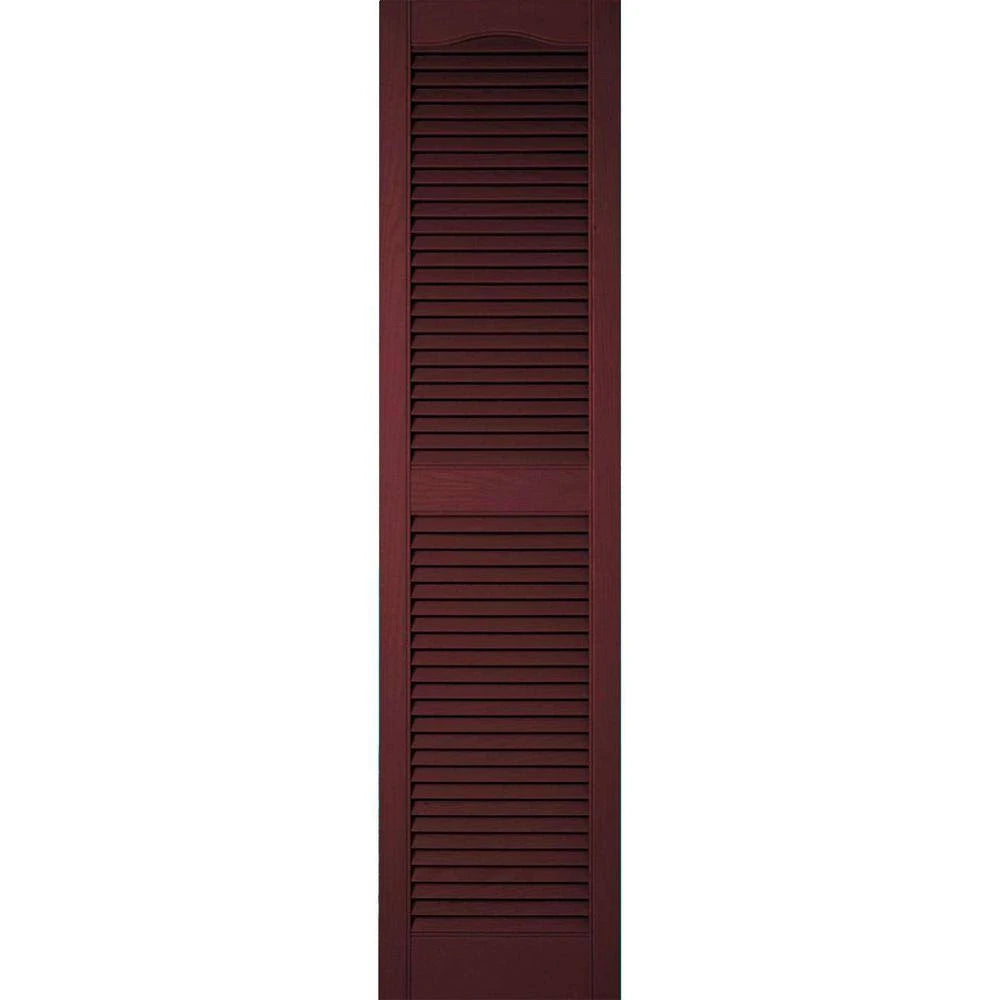 Vinyl Louver Shutters with Shutter-Loks, Per Pair G634
