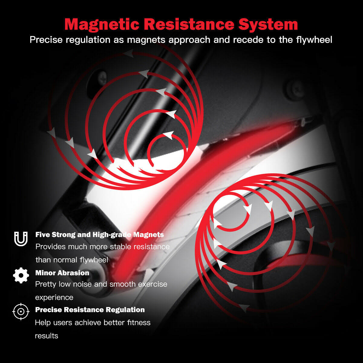 30 lbs Magnetic Cycling Bike U8812