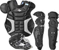 Black Adult Baseball Catchers Gear Set M340887