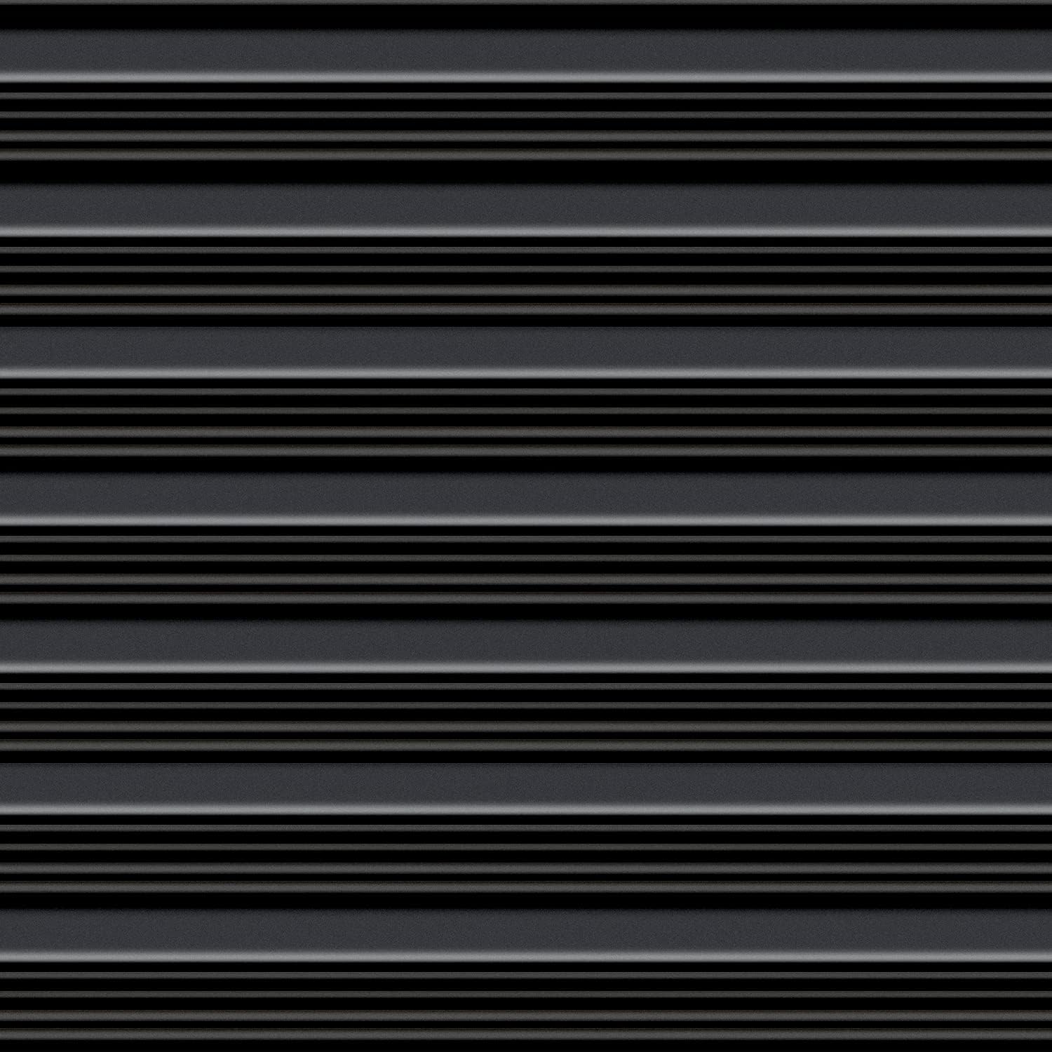 16.4ft x 3.3ft Black Non-Slip Rubber Floor Mat Roll O5032