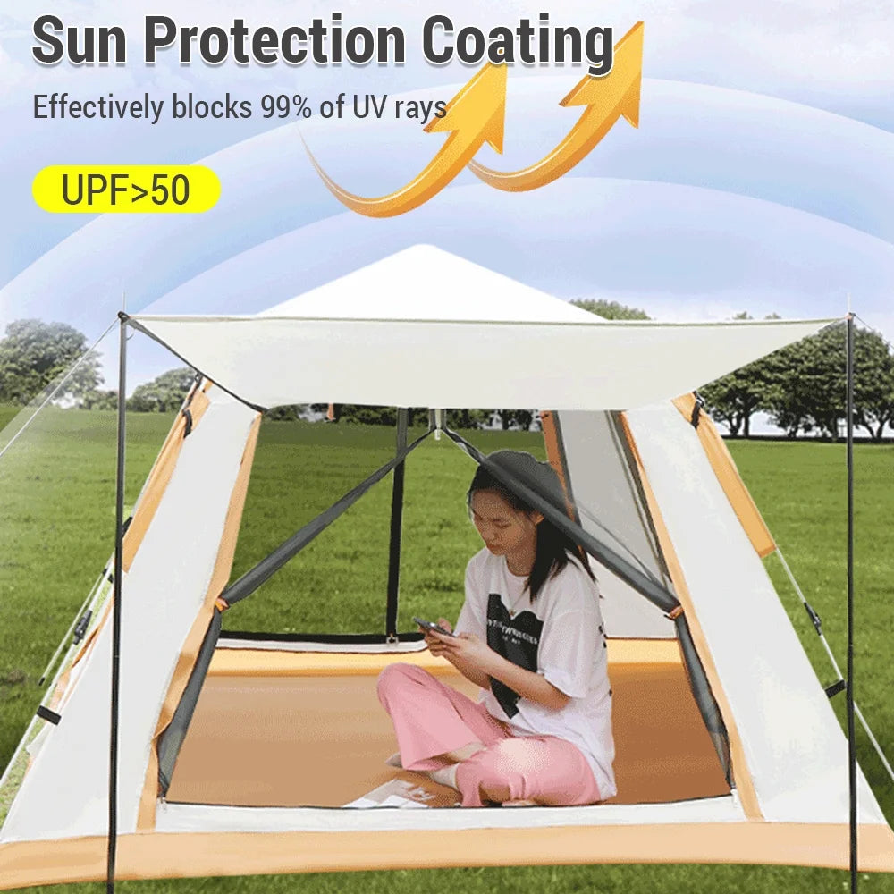 Instant Set Waterproof Pop Camping Tent for 3 5 People D47802