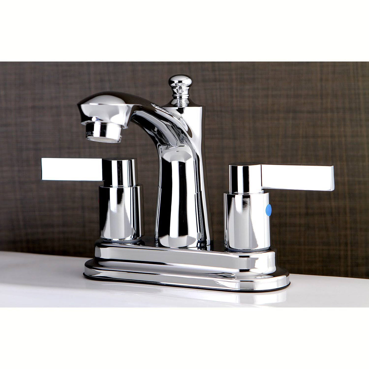 4x22 Centerset Brushed Nickel Bathroom Faucet C5511