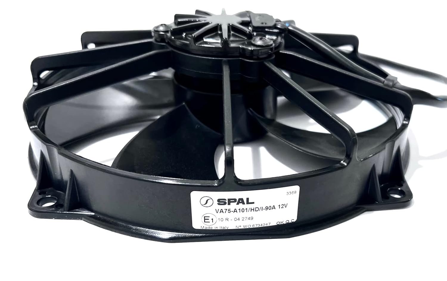 7.2" Puller Radiator Condenser Fan 12 Volt 398 cfm Pack of 2 N99493