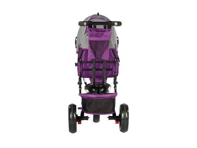 4-in-1 Stroller Trike with Full Canopy (Purple) L4652