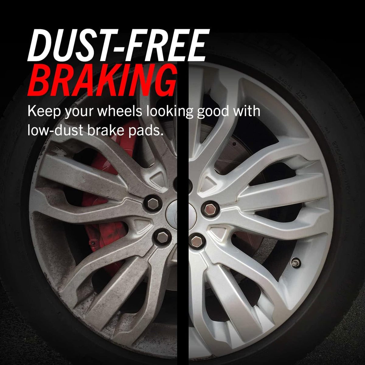 Rear Carbon-Fiber Ceramic Brake Pads, Grey K3075