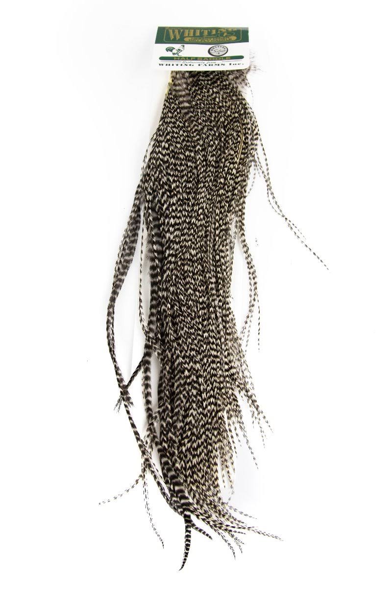 Hackle 1/2 Saddle - Dark Brown Dun N2725