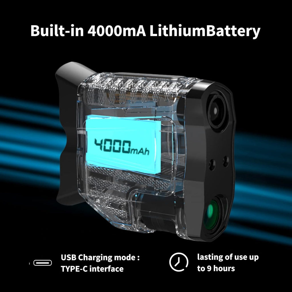 Night Vision Goggles with 10X Optical Zoom, 1080P Video, 3.2 LCD, Rechargeable Battery N565608