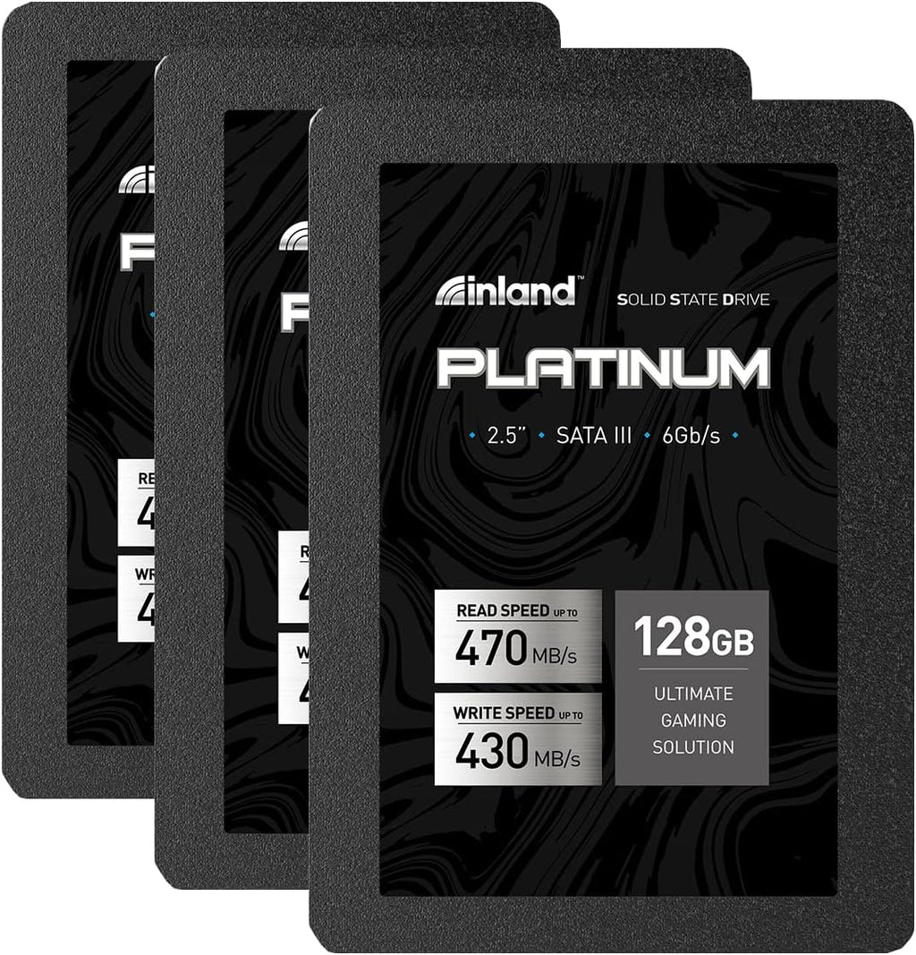 3 Pack 1TB SSD SATA III 2.5" Internal Solid State Drive Y672696