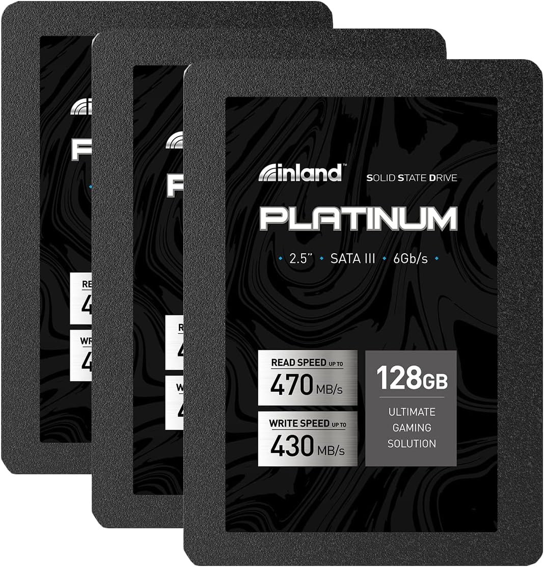 3 Pack 1TB SSD SATA III 2.5" Internal Solid State Drive Y672696