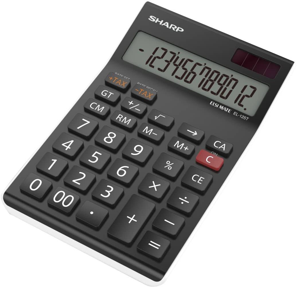 Black/White Desktop Calculator W507128
