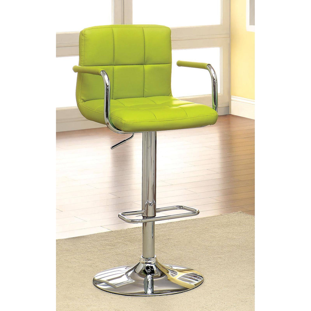 Lime Swivel Bar Stool D68570