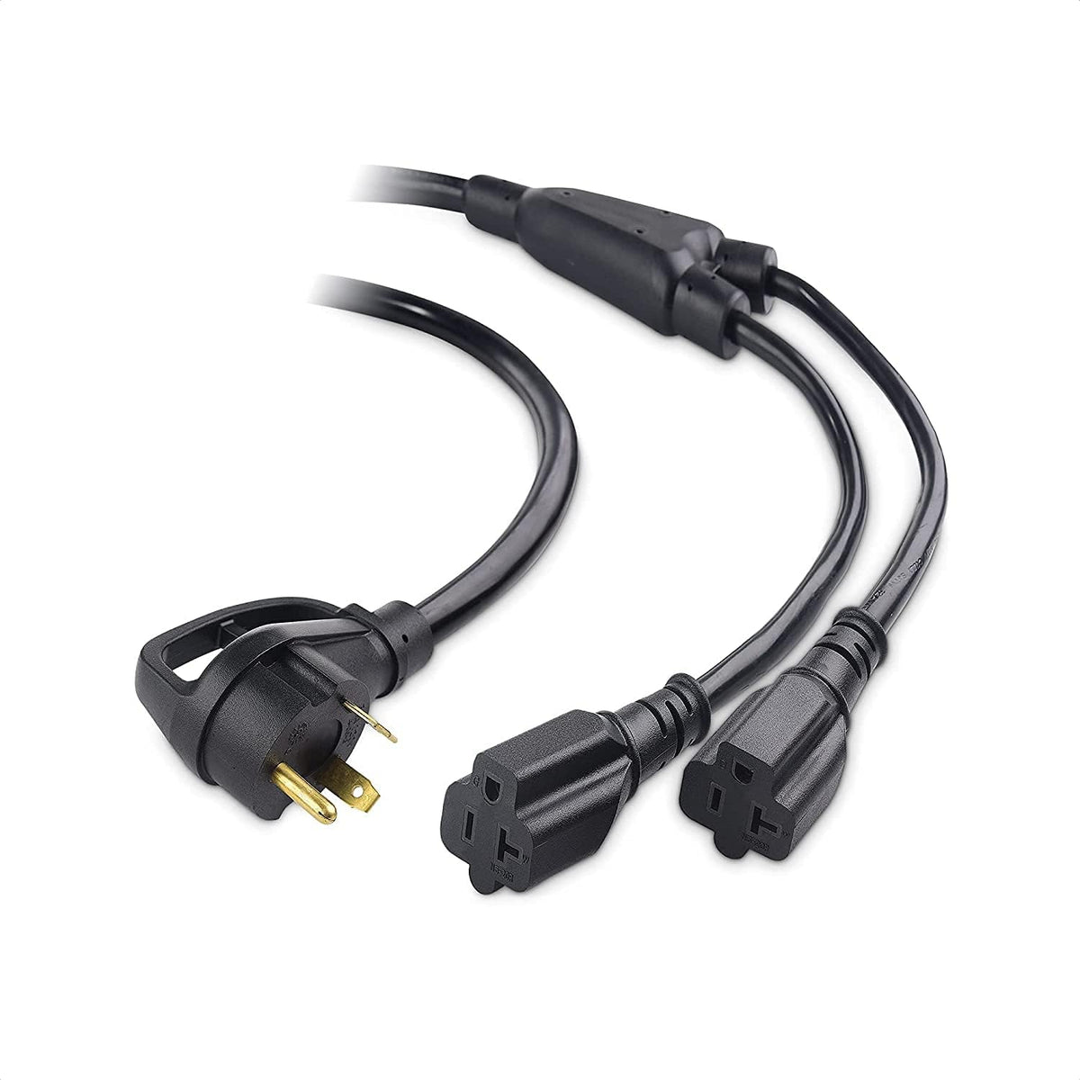 3 Prong 30 Amp Male to 20 Amp Female Adapter 2.5 Feet Pack of 2 W338