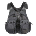 Outdoor Padded Fishing Life Safety Jacket Swimming Sailing Waistcoat Floatation Device L627924