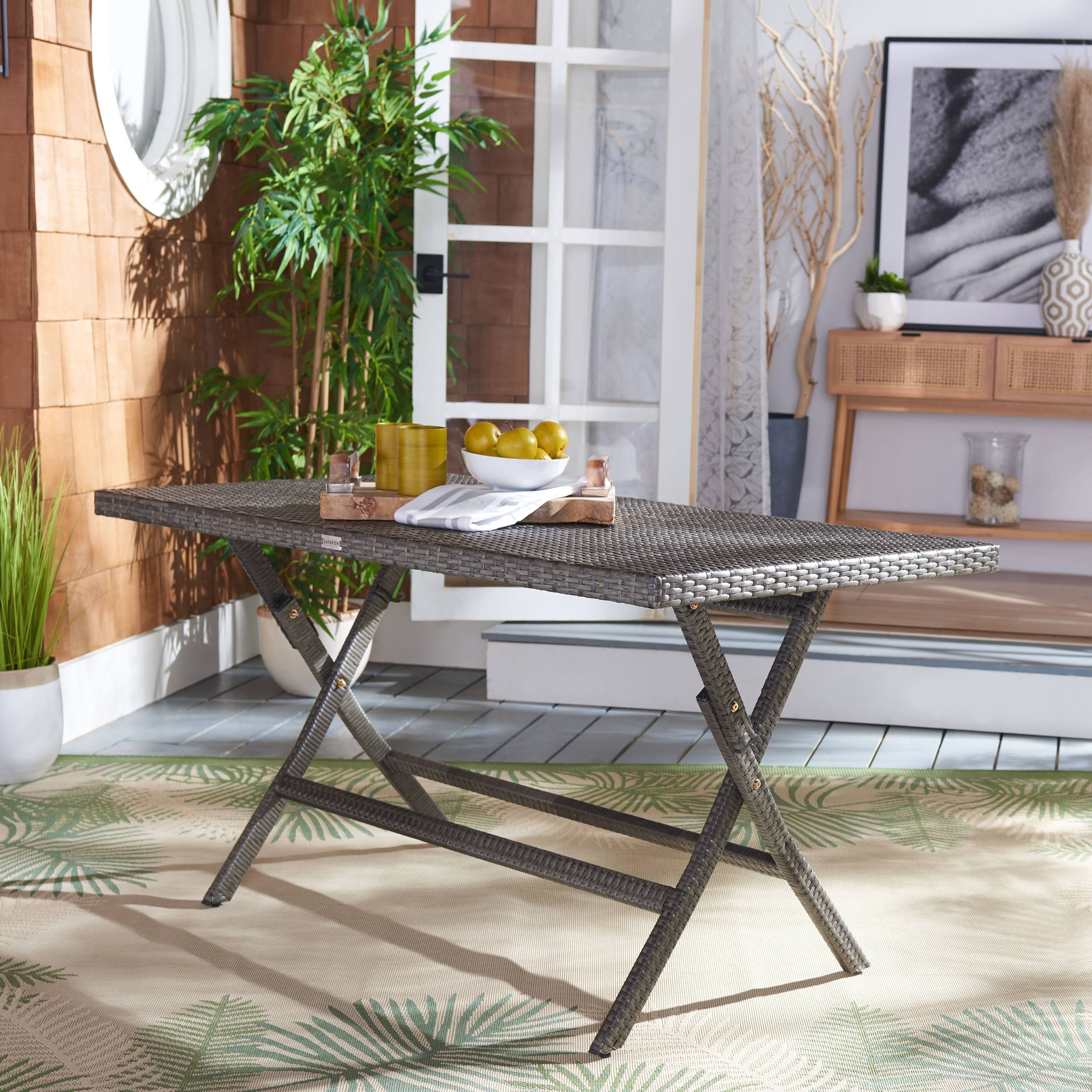 Black Folding Table T3811