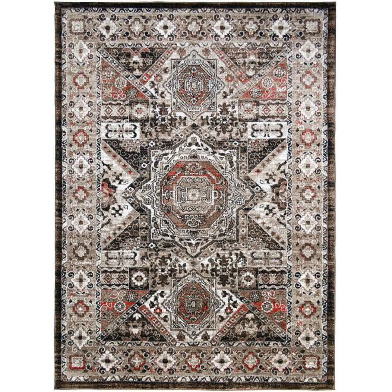 Brown Area Rug X662