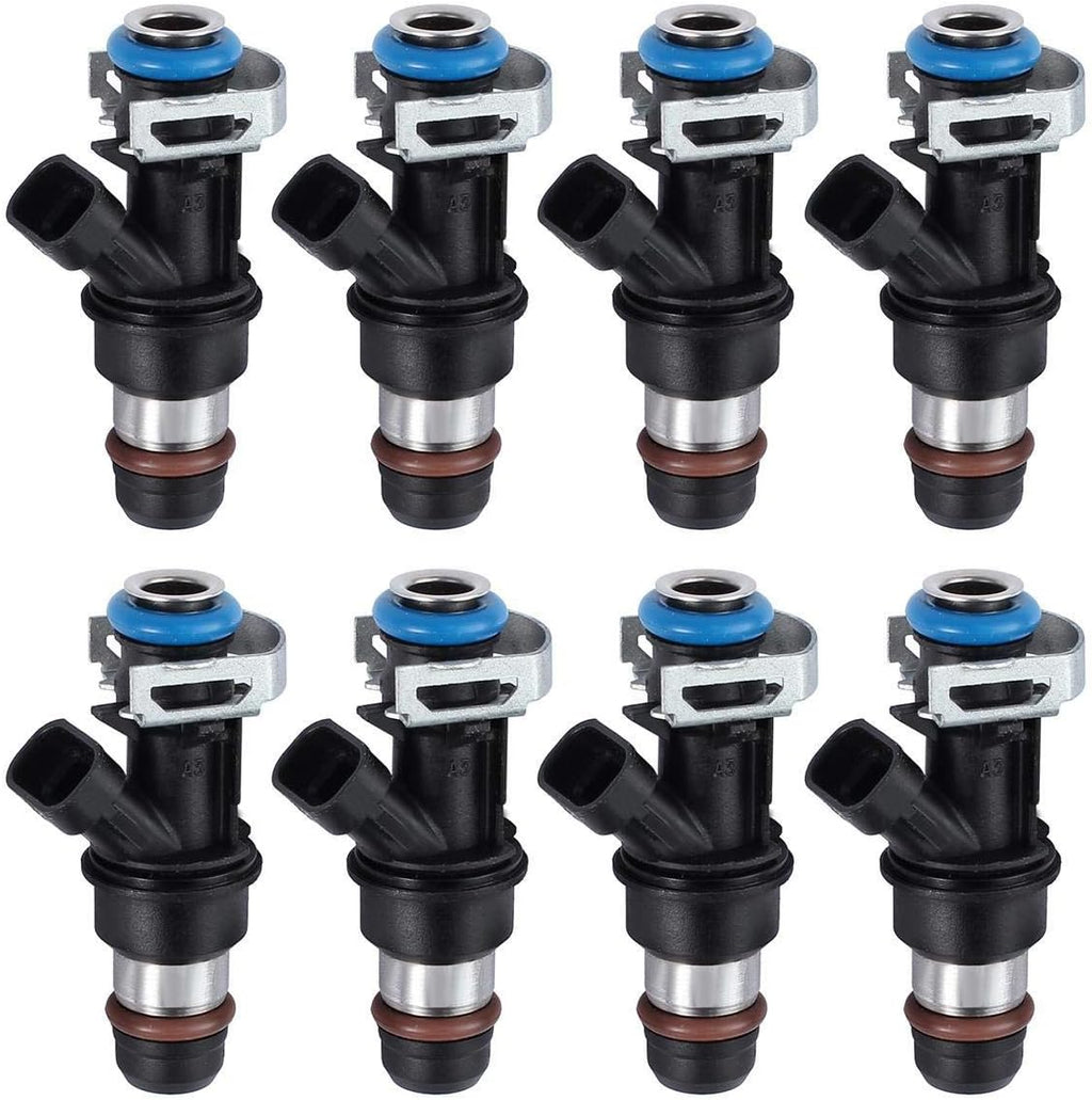 8pcs Fuel Injectors 4 Hole Flow Matched F517