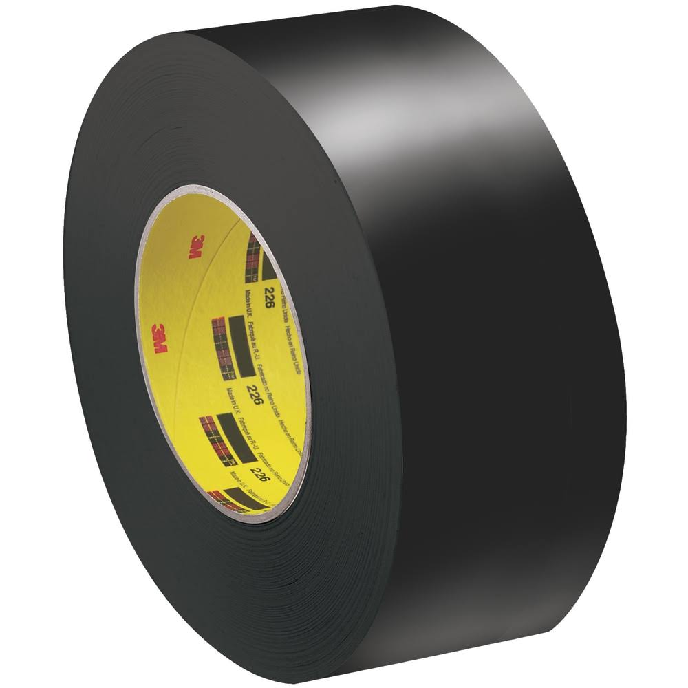 3M 226 Masking Tape, 2x22 x 60 yds., Black, 1/Case V72240