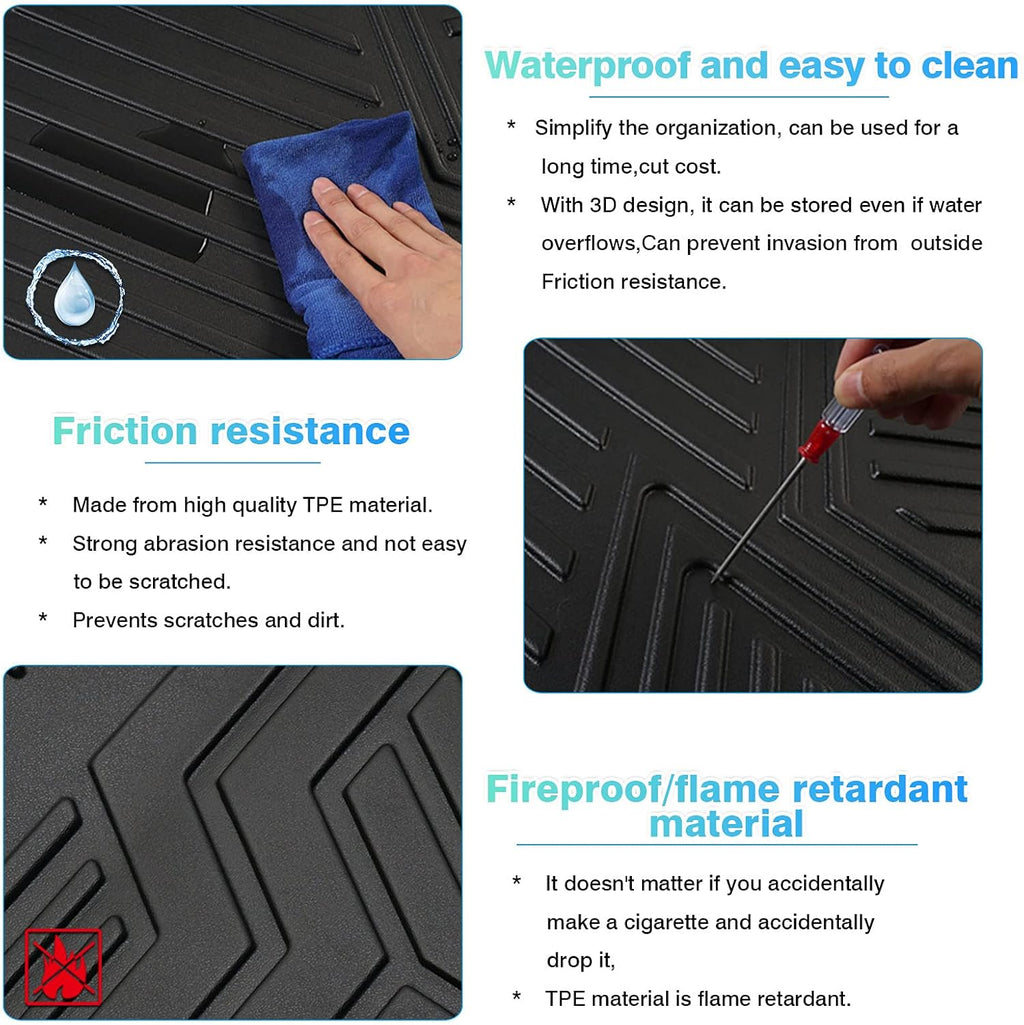 3D TPE All Weather Floor Liner for Acura RDX V257999