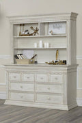 Antique White Hutch V139337