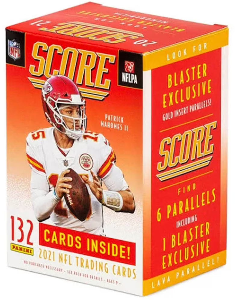 2021 Panini Score NFL Football Trading Cards Blaster Box I758
