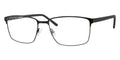 Matte Black Full Rim Square Eyeglasses H564081