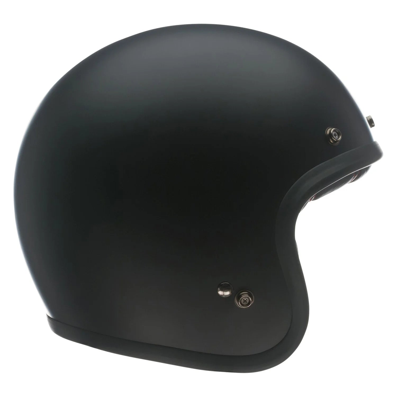 Matte Black Open Face Helmet H1349