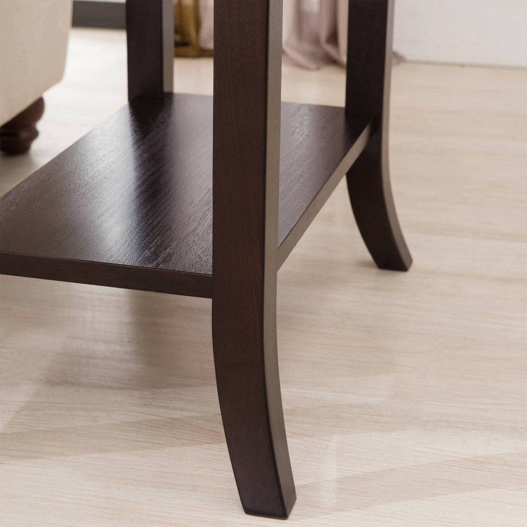 Cherry Tray Edge Chairside Table L82907