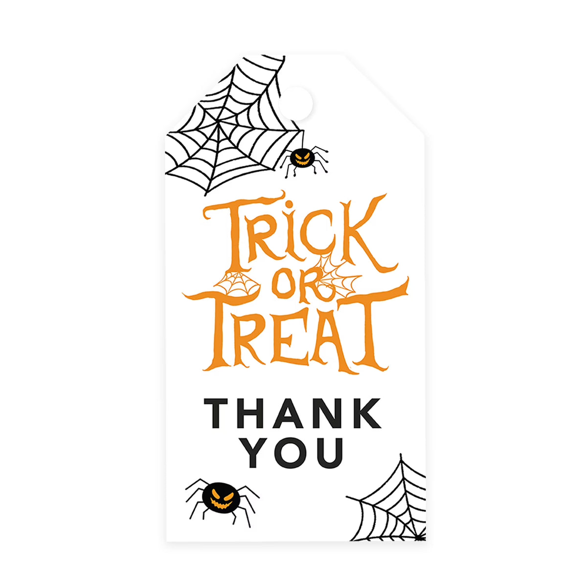 100-Pk Halloween Gift Tags With String Z2533