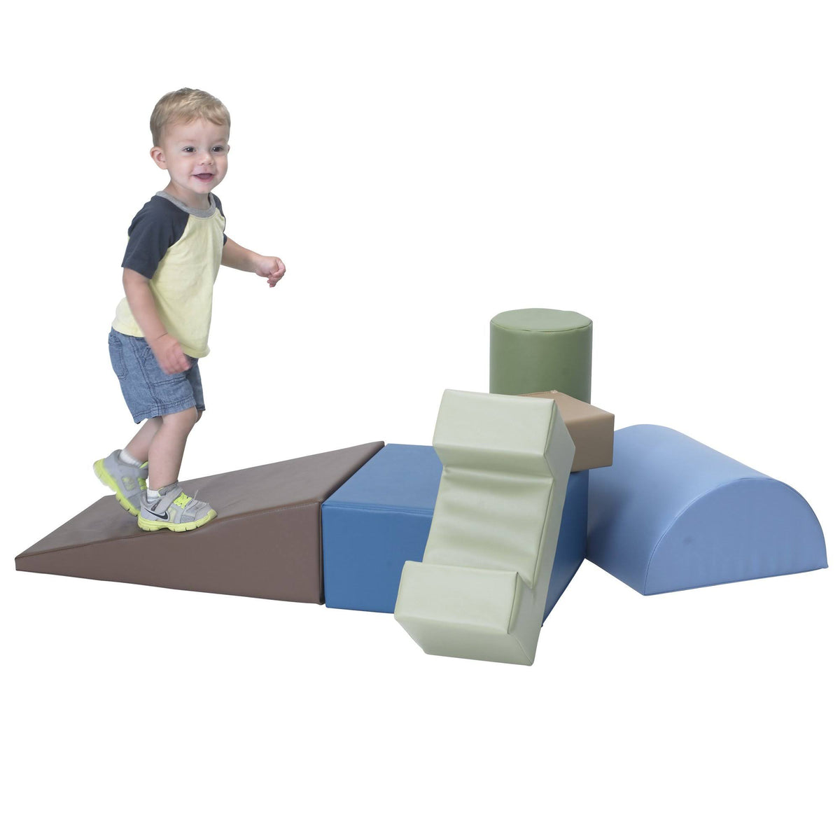 6 Piece Woodtones Climb and Play Set L88907