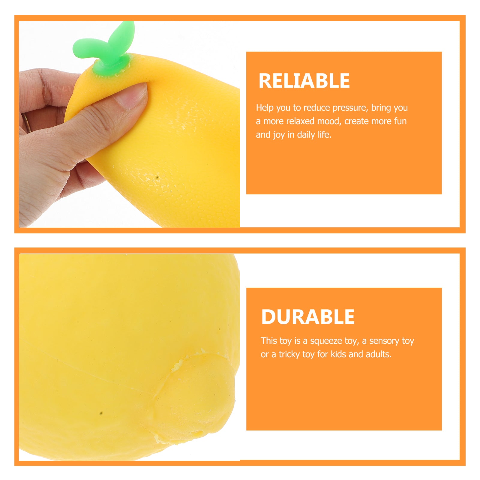 4 Pcs Fruit Squeeze Balls V8888