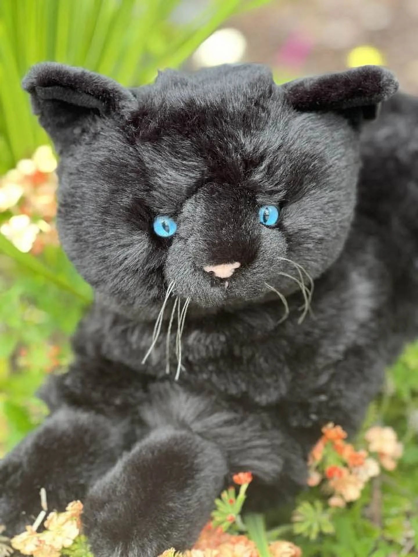 19-Inch Plush Cat with Tail J837