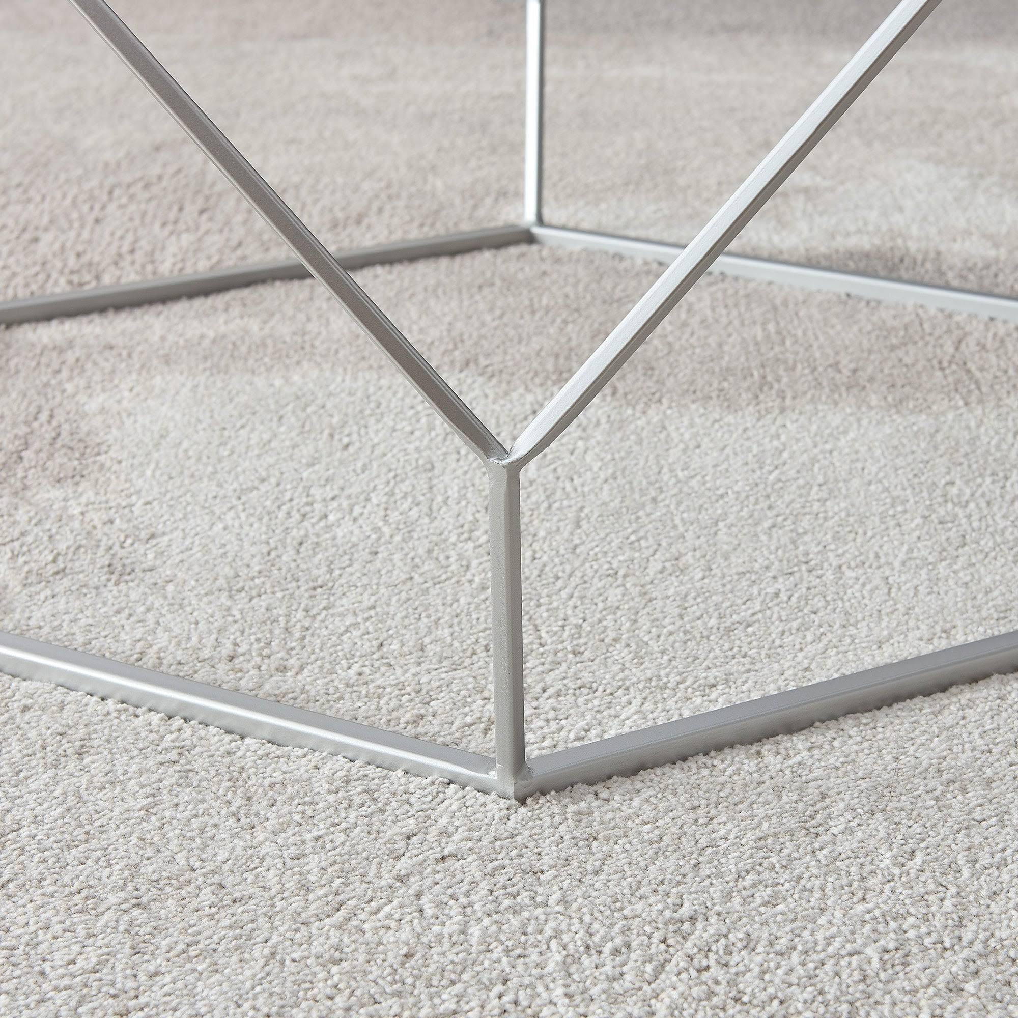 Gold Geometric Coffee Table H138