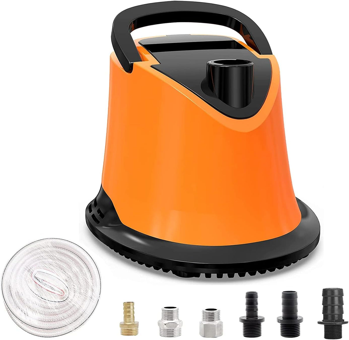 1100 GPH Submersible Water Pump with Adjustable Bottom Filter, Pack of 2 D374630